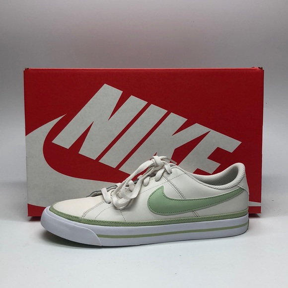 Nike Court Legacy  GS Phantom/White/Honeydew DA5380-005 NWB - Picture 1 of 6